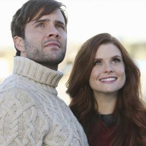 Still of JoAnna Garcia Swisher and Gil McKinney in Once Upon a Time (2011)