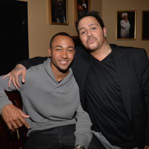 Francis Capra and Percy Daggs III at event of Veronica Mars 2014