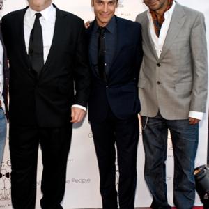 Harvey Weinstein, Antonio Del Prete, Jordi Molla.