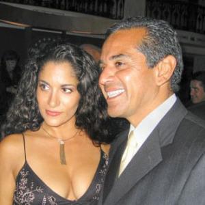 Yvonne DeLaRosa and Los Angeles Mayor Antonio Villaraigosa at the NHFA Gala in Washington DC
