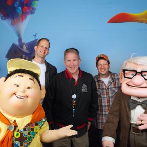 Pete Doctor Lon Smart and Michael Giacchino Pixar