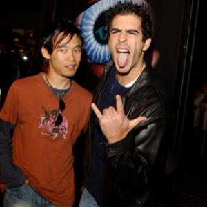 Eli Roth and James Wan at event of Seed of Chucky 2004