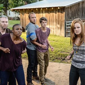 Still of Colin Ford Aisha Hinds and Mackenzie Lintz in Under the Dome 2013