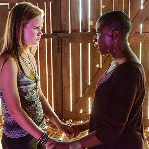 Still of Aisha Hinds and Mackenzie Lintz in Under the Dome 2013