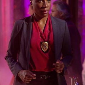 Still of Liane Hentscher and Aisha Hinds in Cult 2013
