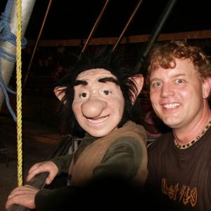 With Ozlo the Troll in Mexico at the circus