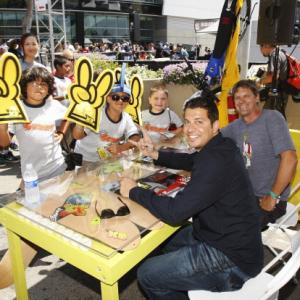 Disney XDs Creator ofKick Buttowski  Suburban Daredevil signing at 2011 X Games in Los Angeles