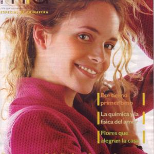 Laura Weissbecker actress cover of magazine La Razon Bolivia