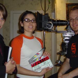 On The Tenant set in 2006 with Julie Burke and Diane Lou
