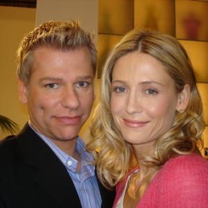 Todd Sherry as Maurice and Kelly Rowan as Kirsten in The OC