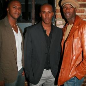 Roy Jackson, Haran Jackson, Jermaine Jackson at CineSpace R&B Hollywood