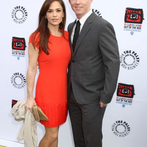 Kelly Albanese and Shawn Hatosy at the Television Out of the Box celebrates Warner