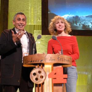 Carlos Sandoval and Catherine Tambini winners of the Special Jury Prize  Documentary for Farmingville