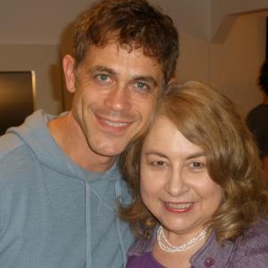 Crystal Ann Taylor as Mrs. Mays and Eric Jorgenson as Andrew in Away With Childish Things
