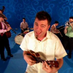 Playing ukulele and singing on Jack's Big Music Show (Nickelodeon)