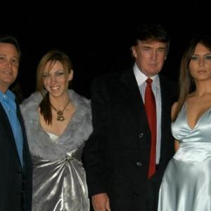 Jonathan Kanterman Deborah Gibson Donald Trump and Melania Trump