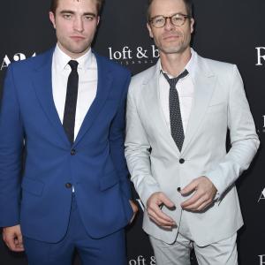 Guy Pearce and Robert Pattinson at event of The Rover (2014)