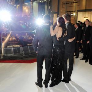 Kristen Stewart Taylor Lautner and Robert Pattinson at event of Brekstanti ausra 1 dalis 2011