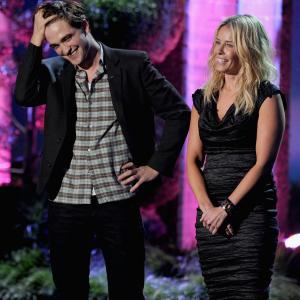 Chelsea Handler and Robert Pattinson at event of 2011 MTV Movie Awards 2011