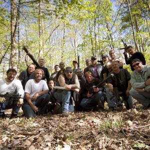 A company of misfits on location in Warwick NY in April 2010 on the film Fight the Panda Syndicate