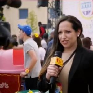 Vanesa as Spanish Reporter. In Heroes Reborn. NBC