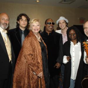 Whoopi Goldberg, Stevie Wonder, N. Paul Stookey, Mary Allin Travers, Peter Yarrow, John Mayer and Gavin DeGraw