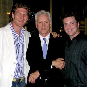 Jake Hanover, James Woods, and Tim Coston at Pretty Persuasion Premiere in Los Angeles