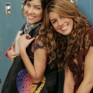 Still of Shenae GrimesBeech and Jessica Stroup in 90210 2008