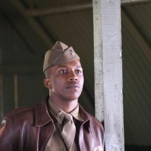 Leslie Odom Jr as Winky Hall Red Tails production photo