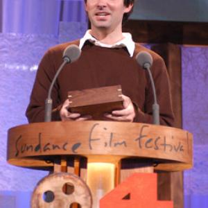 Shane Carruth winner of the Grand Jury Prize  Dramatic for Primer