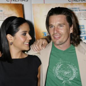 Ethan Hawke and Catalina Sandino Moreno at event of The Hottest State (2006)