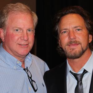 Eddie Vedder and Brian Barasch. January 2015.