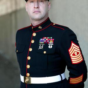 Brian Reed Garvin Portrays a US Marine In the Film Dropped The Discovery of Eidolon Blue