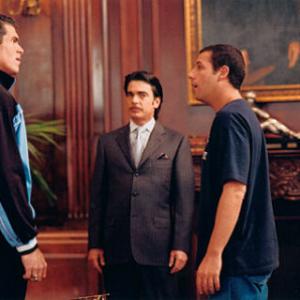 Brandon Molale, Peter Gallagher, and Adam Sandler in 