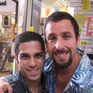 With Adam Sandler in You Dont Mess With The Zohan
