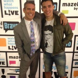 At Watch What Happens Live with Andy Cohen
