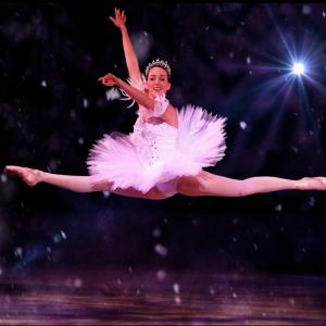 Hannah Leigh as the Snow Queen in Pacific Festival Ballets production of The Nutcracker
