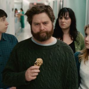 Still of Zach Galifianakis Emma Roberts and Keir Gilchrist in Its Kind of a Funny Story 2010