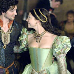 Still of Emmanuel Leconte and Natalie Dormer in The Tudors 2007