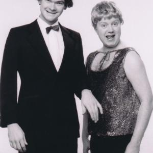 Waen and Simon Farnaby as double act Danny and Betty Boon  showbiz couple Part of the Peterford Golf Club Canal Caf Theatre London