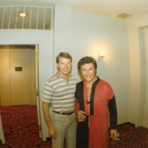 In the late 70s Ronnie met up with Liberace Their were talkes that Ronnie might sing on Lees tour thru Europe? This picture was taken in The Las Vegas Hilton