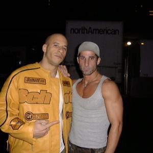 On the set of The Chronicles of Riddick 2004