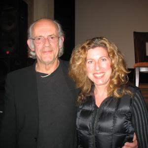 with Christopher Lloyd fellow Darrow School Alum New Lebanon NY at the 2012 Sonoma Valley Film Festival