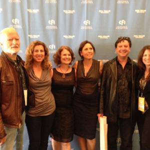 with director Rob Nilsson and cast at the premier of 