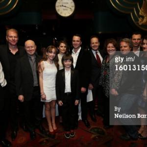 Lev Gorn and the cast of THE AMERICANS at FXs Season Premiere Party