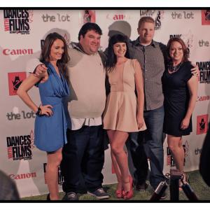 Dances with Films opening night party for Worth the Weight with stars Robbie Kaller and Jillian Leigh along with producers Kristina Denton KatherineMarie Sage and director Ryan Sage
