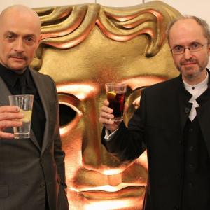 Sean Cronin and Simon Collins The Magnificent Brothers partners at Magnificent Films Ltd at the BAFTA screening of The Wolds