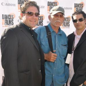 John A Ponsoll Danny Darst and Eric Dow at Dances with Films in Los Angeles
