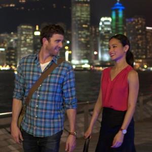 Bryan Greenberg and Jamie Chung in It's Already Tomorrow in Hong Kong (2015)