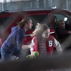 Still of Delroy Lindo Jamie Chung Jake McLaughlin and Johnny Sequoyah in Believe 2014